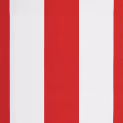 vidaXL Awning Top Sunshade Canvas Sunflower Canopy Top Replacement Fabric - red and white, 350 x 250 cm - Additional view 5