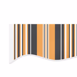 vidaXL Replacement Fabric for Awning Canopy Cloth Multicolour Stripe 4x3 m - Additional view 4