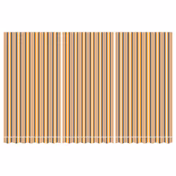 vidaXL Awning Top Sunshade Canvas Sunflower Canopy Top Replacement Fabric - orange and black, 500 x 300 cm - Additional view 2