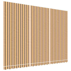 vidaXL Awning Top Sunshade Canvas Sunflower Canopy Top Replacement Fabric - orange and black, 500 x 350 cm