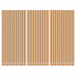 vidaXL Awning Top Sunshade Canvas Sunflower Canopy Top Replacement Fabric - orange and black, 500 x 350 cm