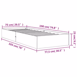 VidaXL 844822 bed frame - Additional view 7