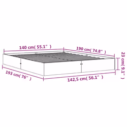 VidaXL 844826 bed - Additional view 7