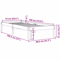 VidaXL 844833 bed frame - Additional view 8