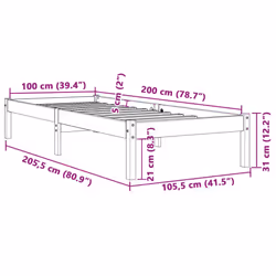 VidaXL 844851 bed frame - Additional view 8