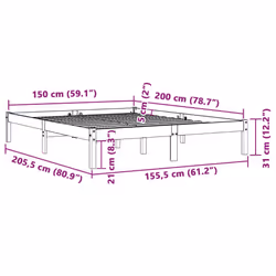VidaXL 844860 bed frame - Additional view 7
