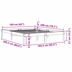 VidaXL 844863 bed frame - Additional view 7