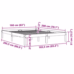 VidaXL 844869 bed frame - Additional view 7