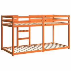 vidaXL Bunk Bed Bedroom Kids Bed Frame Children Twin Sleeper Solid Wood Pine - 90 x 200 cm - Additional view 5