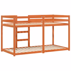 vidaXL Bunk Bed Bedroom Kids Bed Frame Children Twin Sleeper Solid Wood Pine - 90 x 190 cm - Additional view 5