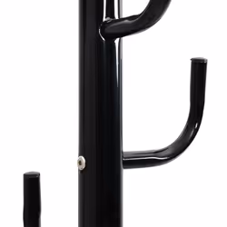vidaXL Coat Stand Coat Rack Clothes Stand Coat Hanger Black Powder-coated Iron - Additional view 6