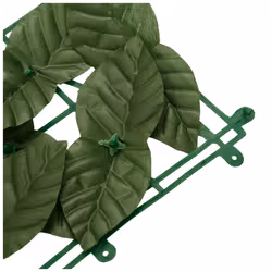vidaXL Balcony Screen with Dark Green Leaves 200x100 cm - Additional view 4