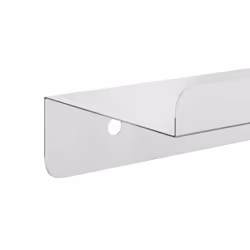 vidaXL Wall Shelves Floating Shelf Storage Shelf 3 pcs Silver Stainless Steel - Additional view 7