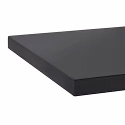 vidaXL Wall Shelves Floating Shelf Wall Storage Shelf 2 pcs Stainless Steel - black, 75 x 40 x 3 cm - Additional view 9