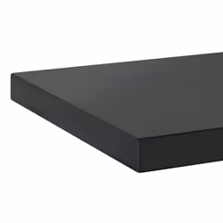 vidaXL Wall Shelves Floating Shelf Wall Storage Shelf 2 pcs Stainless Steel - black, 75 x 30 x 3 cm - Additional view 9