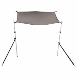 cm) vidaXL T-Top Shade Extension T-Top Bow Shade UV Protection Bow Area Sun Shade - grey, 170 x 170 x (113-182,5