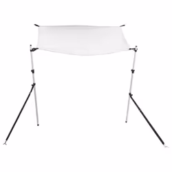 cm) vidaXL T-Top Shade Extension T-Top Bow Shade UV Protection Bow Area Sun Shade - white, 174 x 205 x (115-194