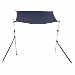 cm) vidaXL T-Top Shade Extension T-Top Bow Shade UV Protection Bow Area Sun Shade - navy blue, 174 x 205 x (115-194