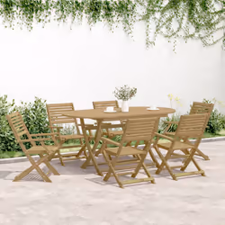 VidaXL 3214227 outdoor chair Terrace Acacia wood - Additional view 3
