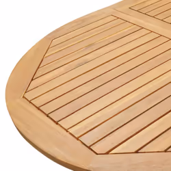 vidaXL Garden Dining Set 9 Piece Outdoor Table and Chair Solid Wood Acacia - Additional view 7