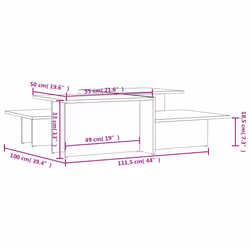 VidaXL 3216152 coffee/side/end table - Additional view 8