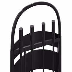vidaXL Fireplace Tool Set 5 Piece Fireplace Companion Set Fire Poker Set Steel - Additional view 6