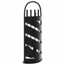 vidaXL Fireplace Tool Set 5 Piece Fireplace Companion Set Fire Poker Set Steel - Additional view 5