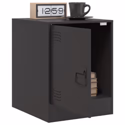 VidaXL 841607 nightstand/bedside table Black - Additional view 5
