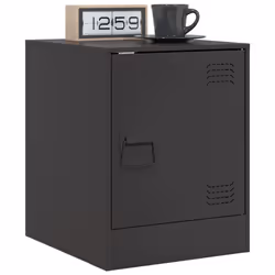 VidaXL 841608 nightstand/bedside table Black