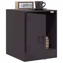 VidaXL 841608 nightstand/bedside table Black - Additional view 4