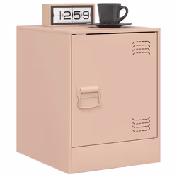 VidaXL 841609 nightstand/bedside table Pink - Additional view 4