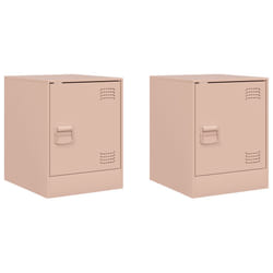 VidaXL 841610 nightstand/bedside table Pink