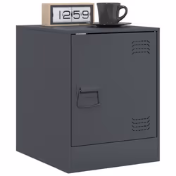 VidaXL 841612 nightstand/bedside table Anthracite