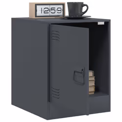 VidaXL 841612 nightstand/bedside table Anthracite - Additional view 4