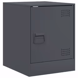 VidaXL 841612 nightstand/bedside table Anthracite - Additional view 7