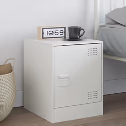 VidaXL 841617 nightstand/bedside table White