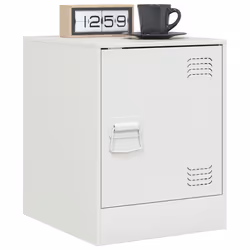 VidaXL 841617 nightstand/bedside table White - Additional view 4