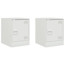 VidaXL 841618 nightstand/bedside table White