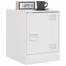 VidaXL 841618 nightstand/bedside table White