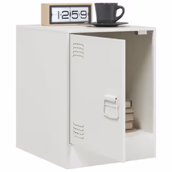 VidaXL 841618 nightstand/bedside table White - Additional view 4