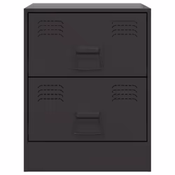 VidaXL 841619 nightstand/bedside table Black - Additional view 6