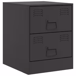 VidaXL 841620, Black, Steel, 345 mm, 390 mm, 440 mm, 2 pc(s)