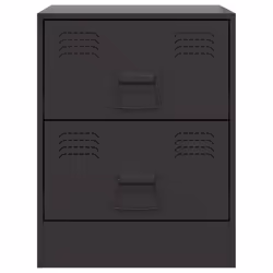 VidaXL 841620 nightstand/bedside table Black - Additional view 6