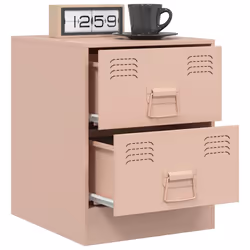 VidaXL 841621 nightstand/bedside table Pink - Additional view 5