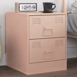 VidaXL 841622 nightstand/bedside table Pink