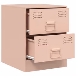 VidaXL 841622 nightstand/bedside table Pink - Additional view 7