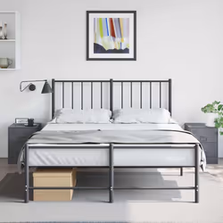 VidaXL 841624 nightstand/bedside table Anthracite