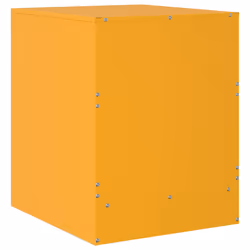 vidaXL Bedside Cabinet Bedroom Nightstand Side Table Bed Cabinet Pink Steel - yellow, 2 pcs - Additional view 8