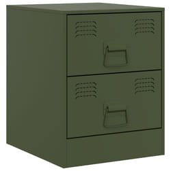 VidaXL 841627 nightstand/bedside table Green