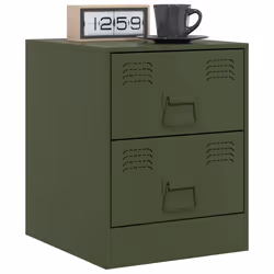 VidaXL 841628 nightstand/bedside table Green - Additional view 4